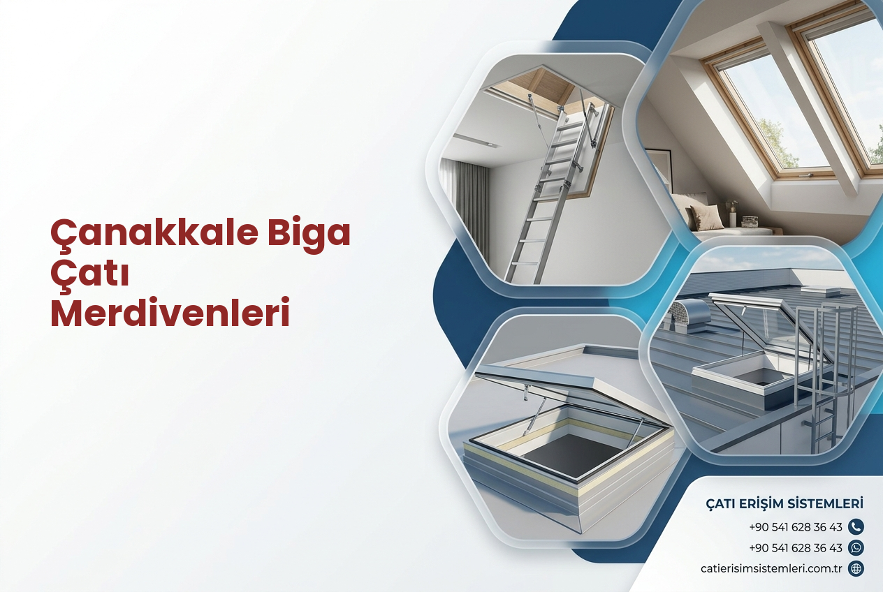 Çanakkale Biga Çatı Merdivenleri