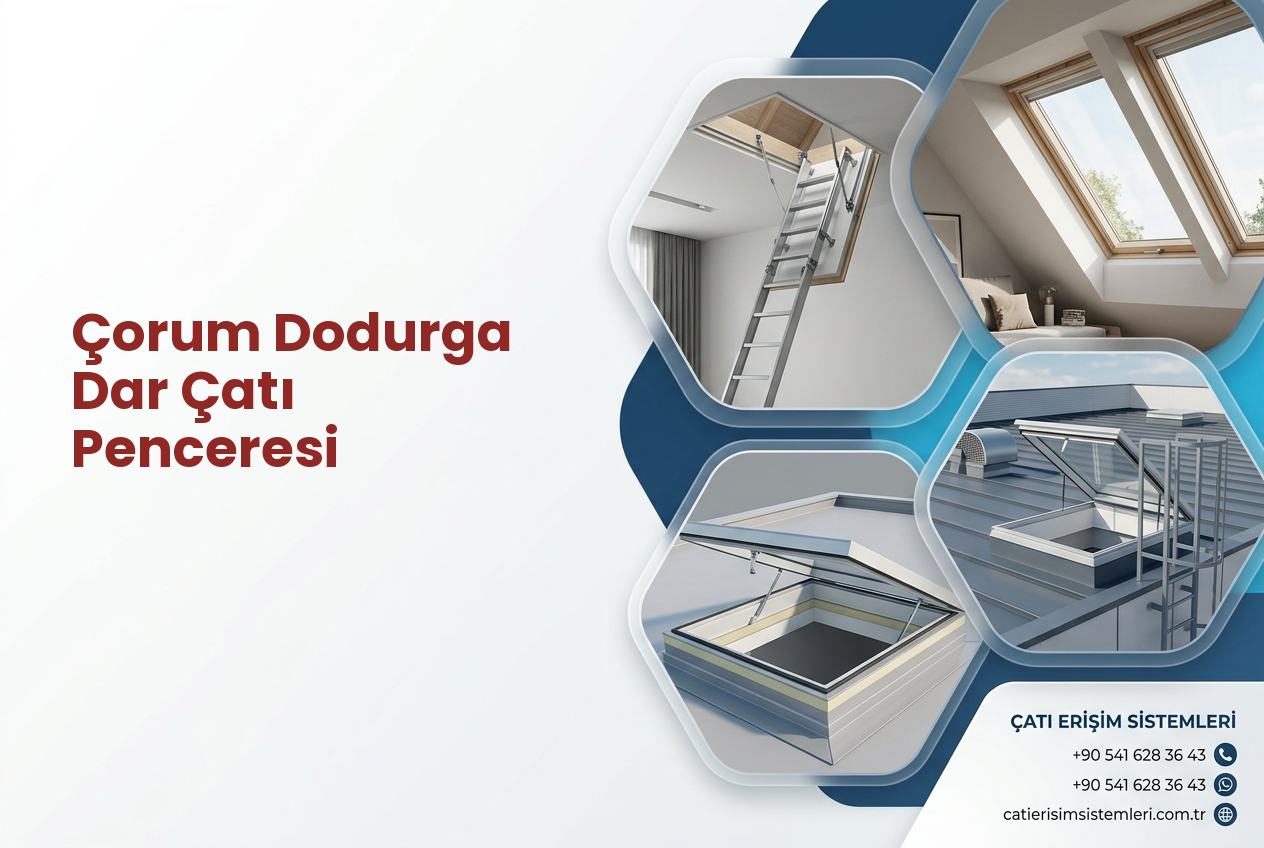 Çorum Dodurga Dar Çatı Penceresi