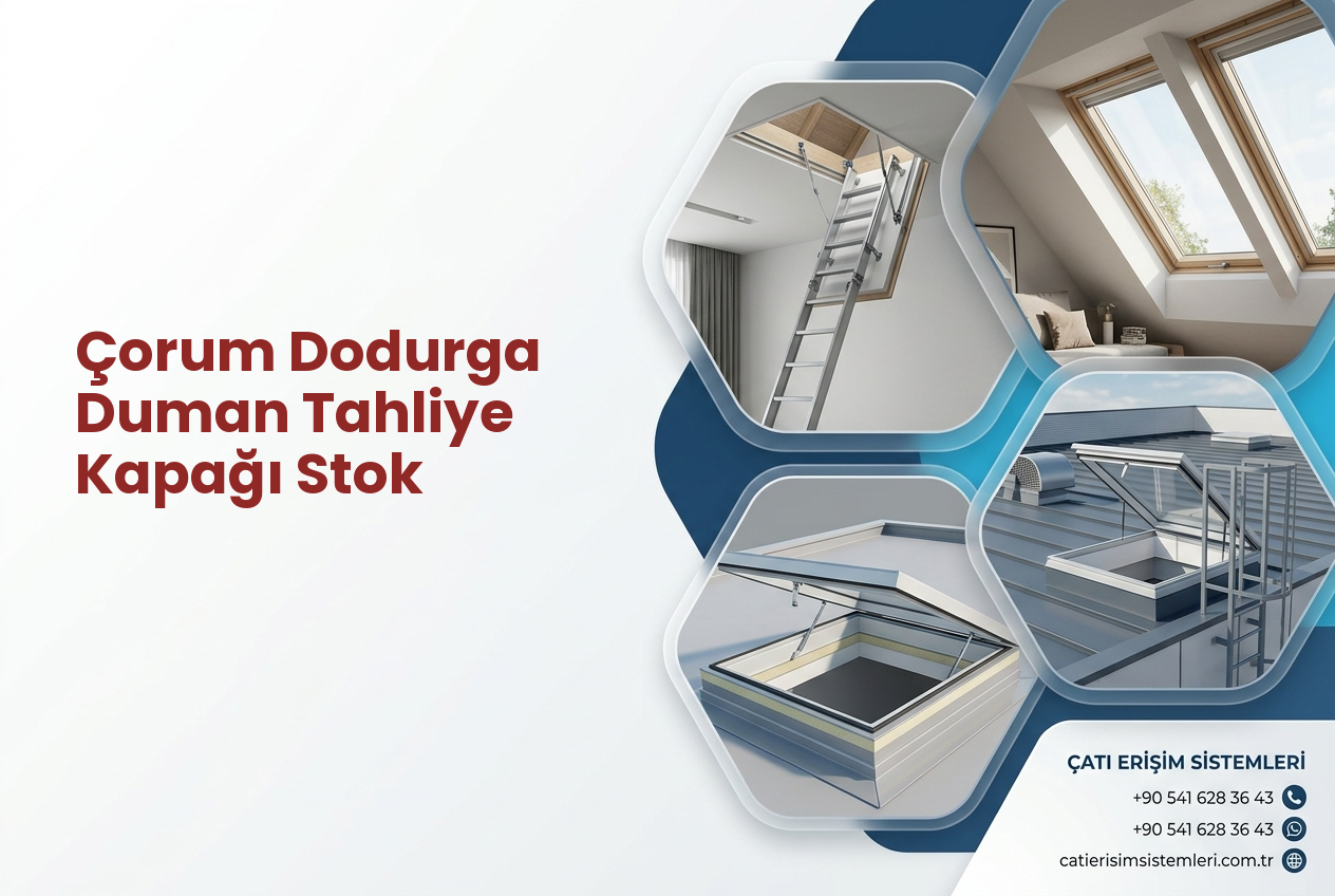 Çorum Dodurga Duman Tahliye Kapağı Stok