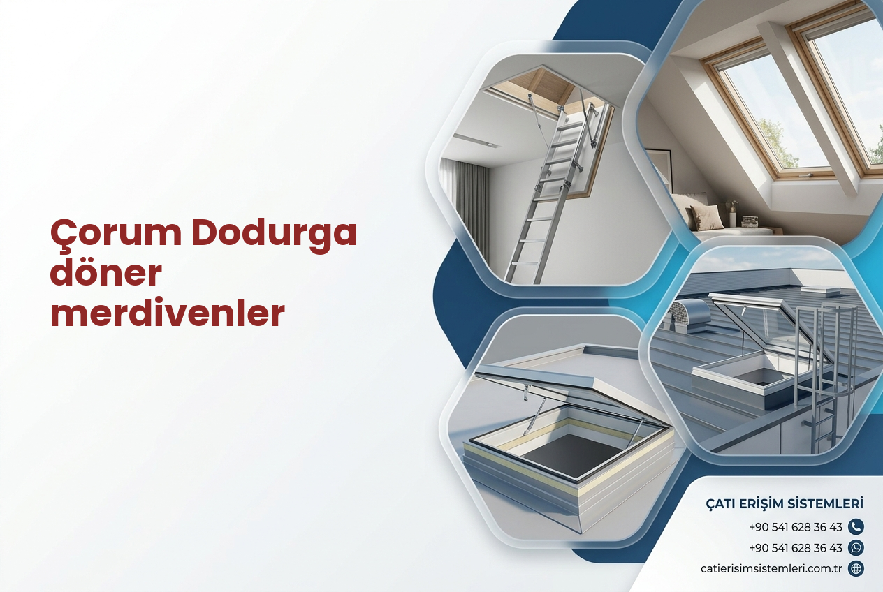 Çorum Dodurga döner merdivenler