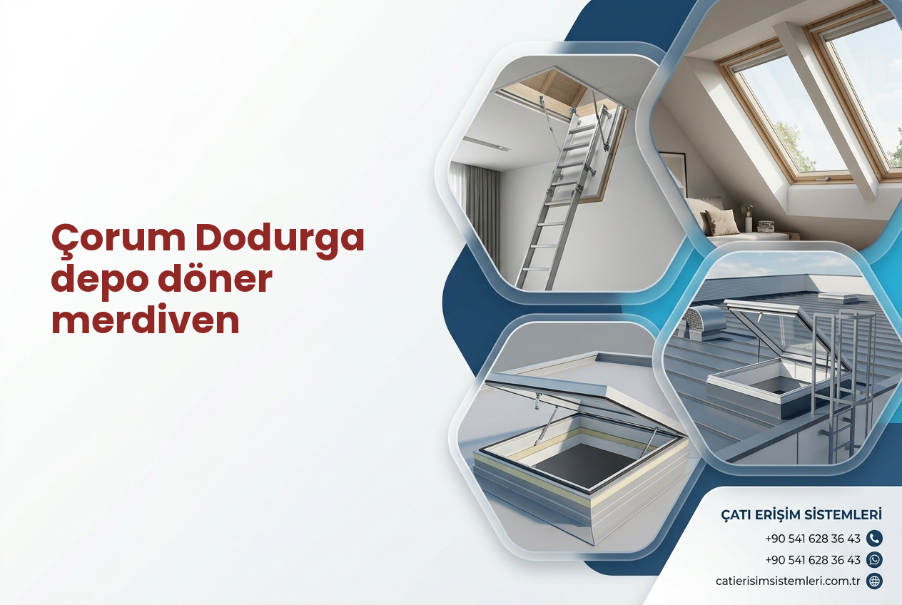 Çorum Dodurga depo döner merdiven
