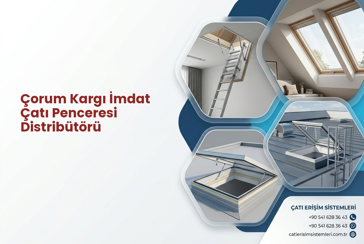 Çorum Kargı İmdat Çatı Penceresi Distribütörü