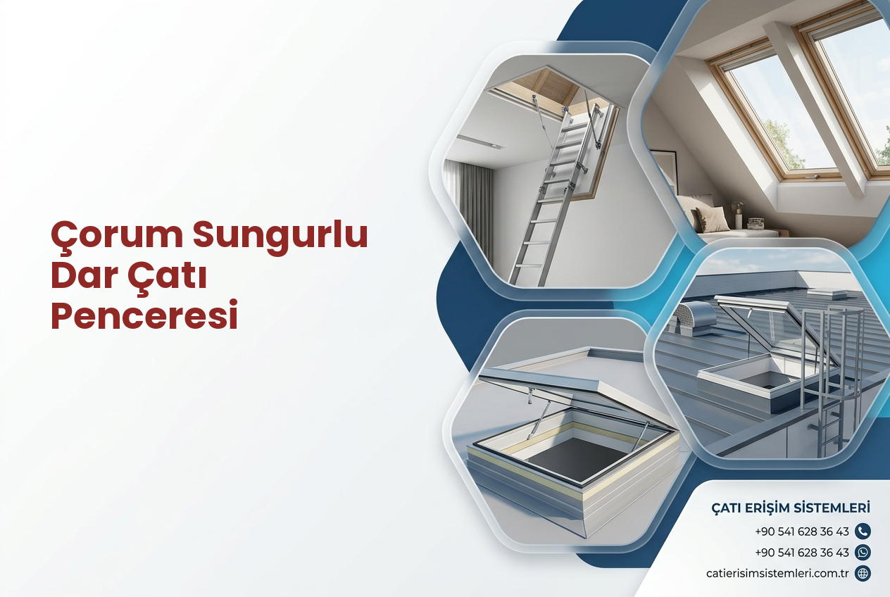 Çorum Sungurlu Dar Çatı Penceresi