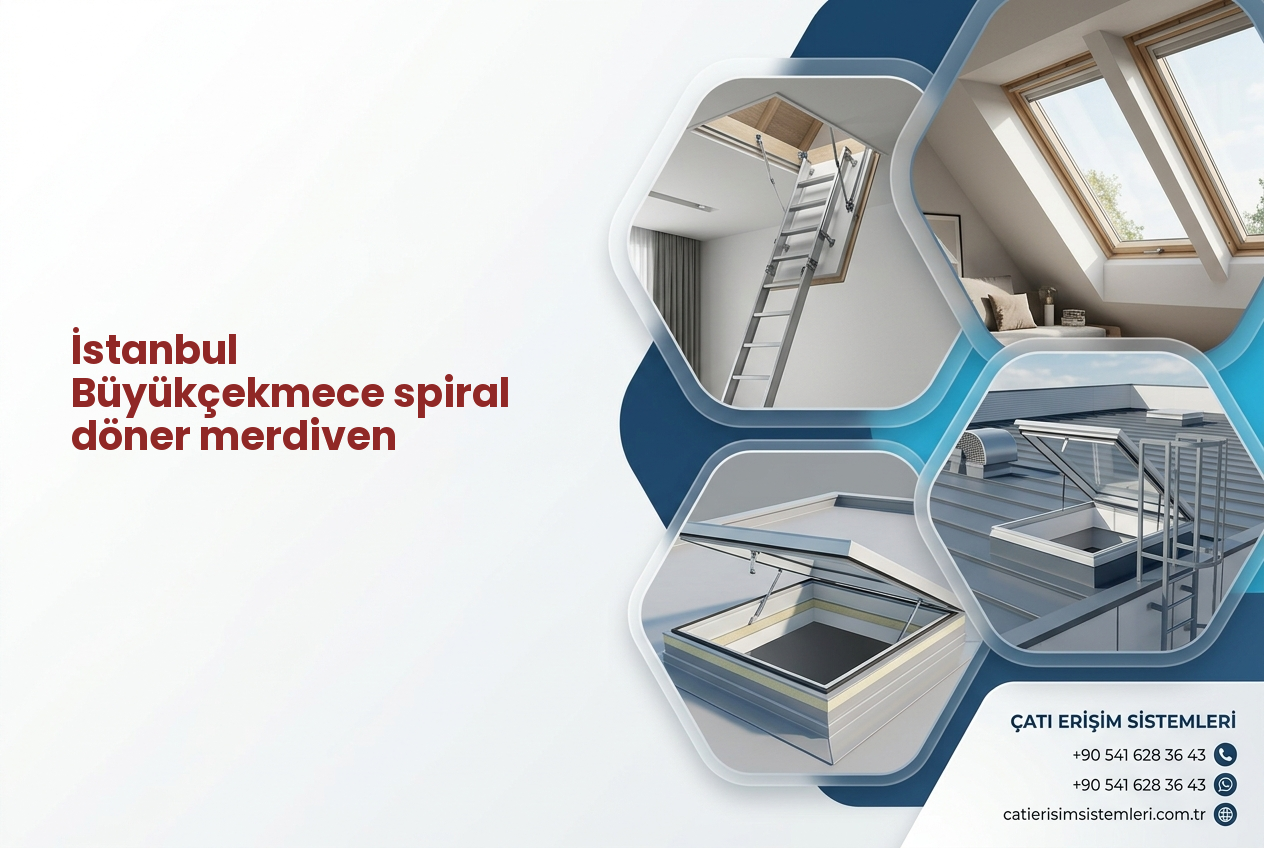 İstanbul Büyükçekmece spiral döner merdiven