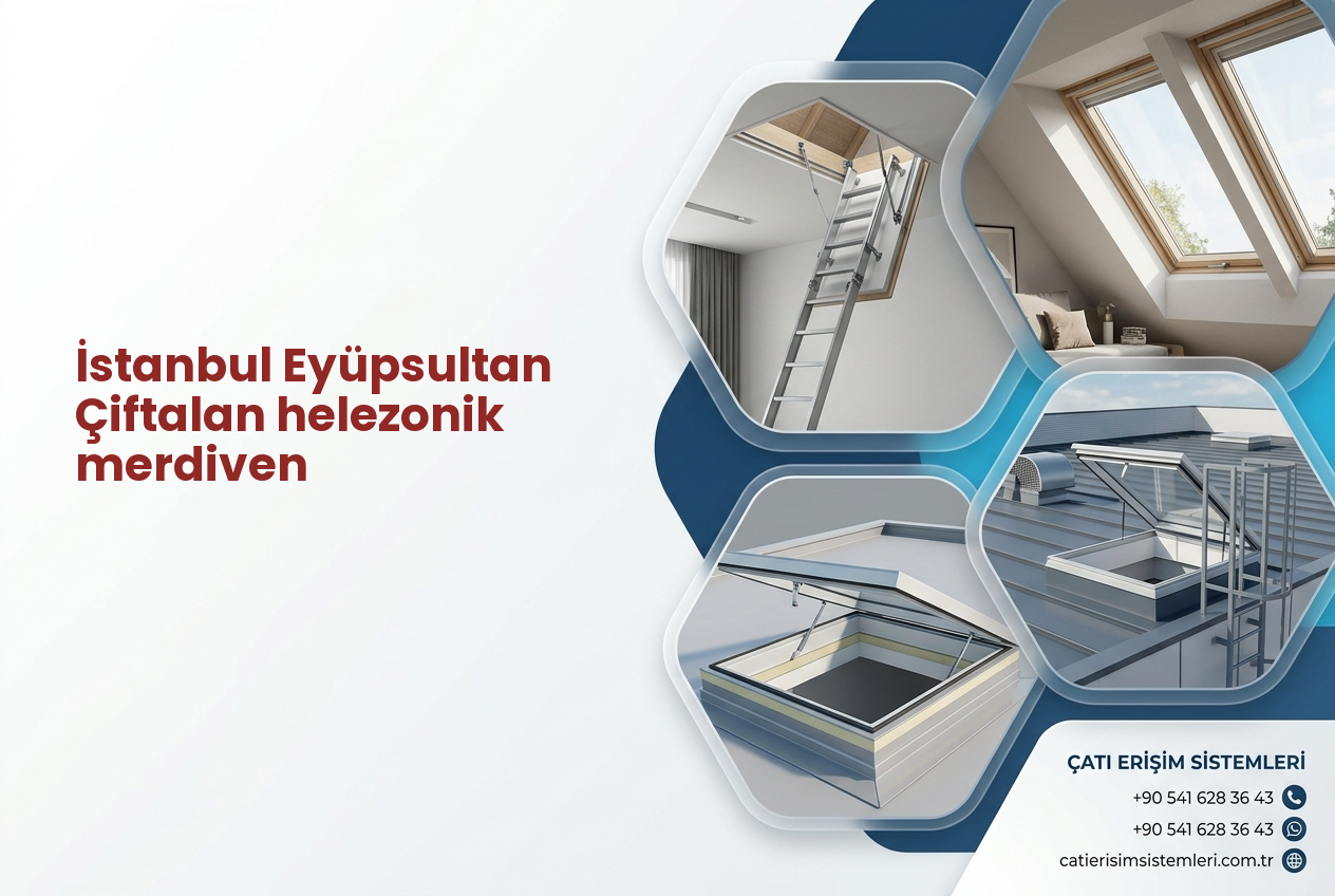 İstanbul Eyüpsultan Çiftalan helezonik merdiven
