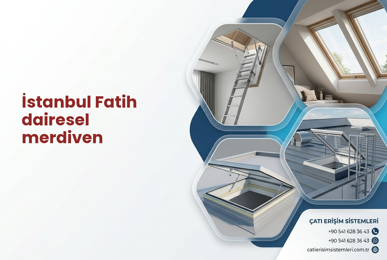 İstanbul Fatih dairesel merdiven