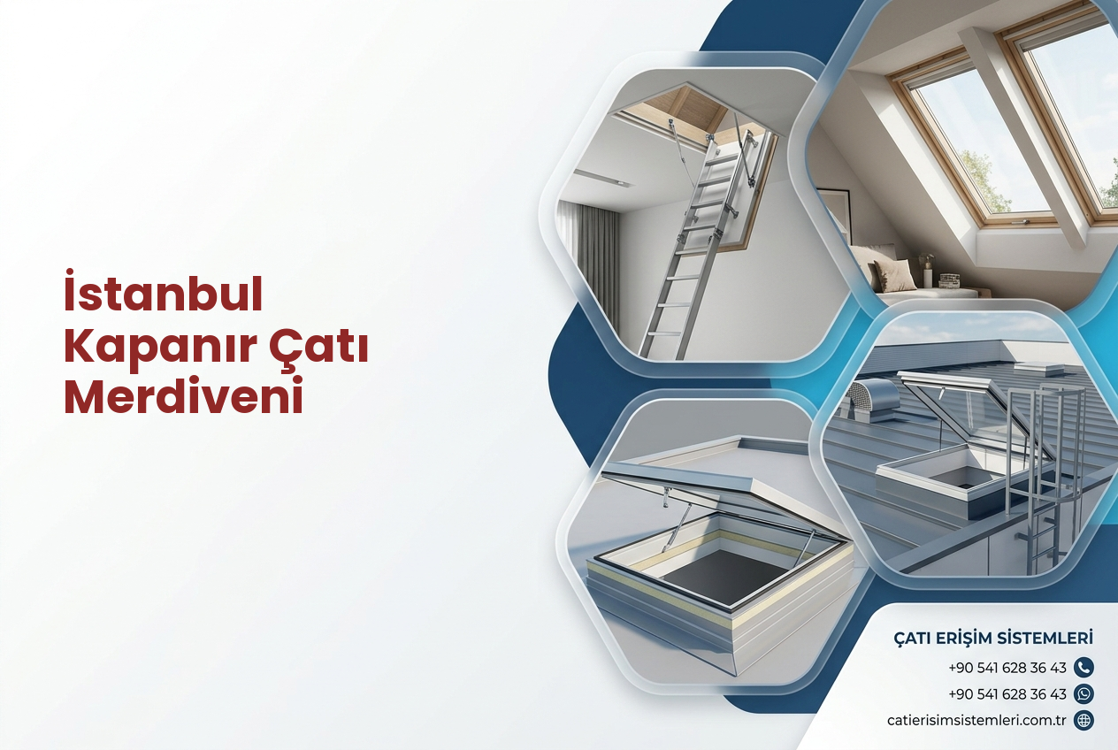 İstanbul Kapanır Çatı Merdiveni