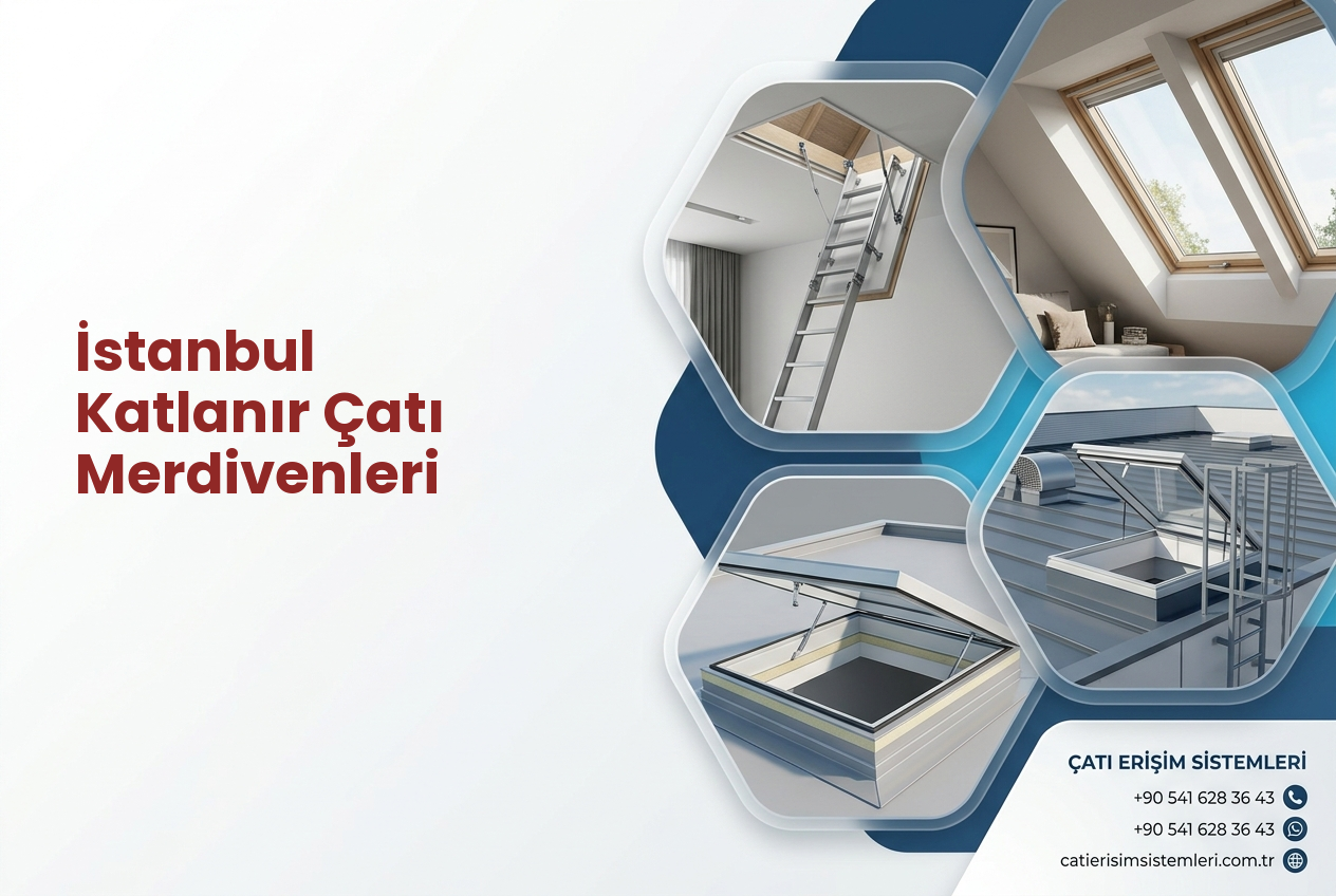 İstanbul Katlanır Çatı Merdivenleri