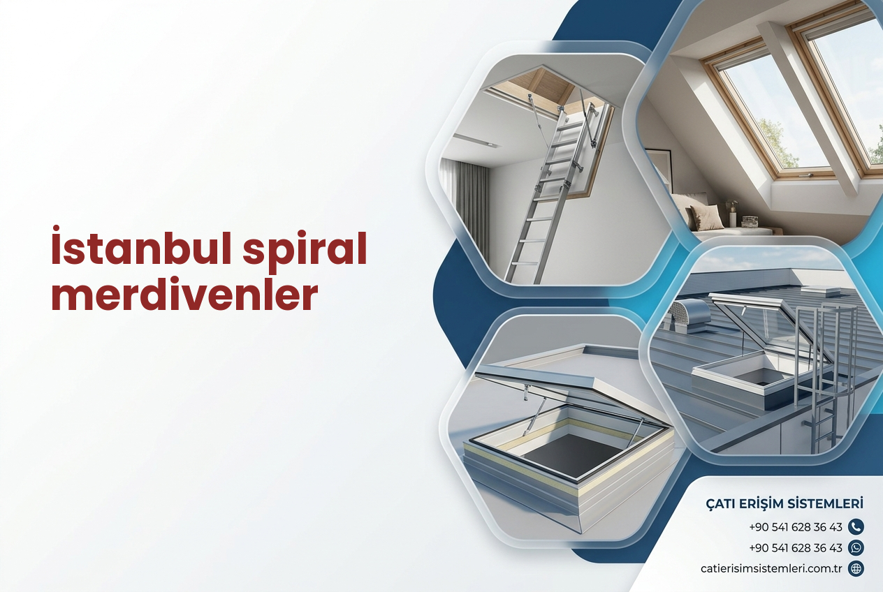 İstanbul spiral merdivenler