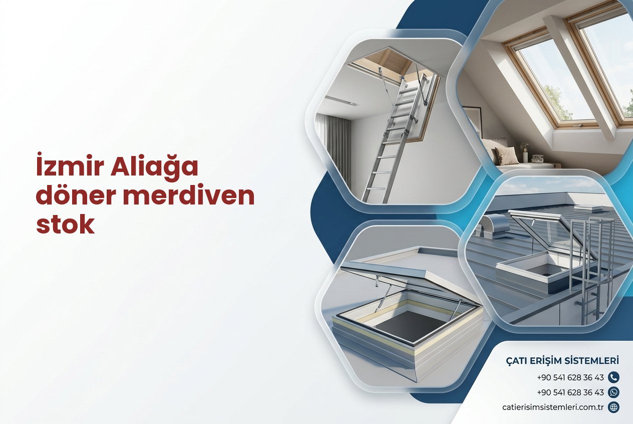 İzmir Aliağa döner merdiven stok