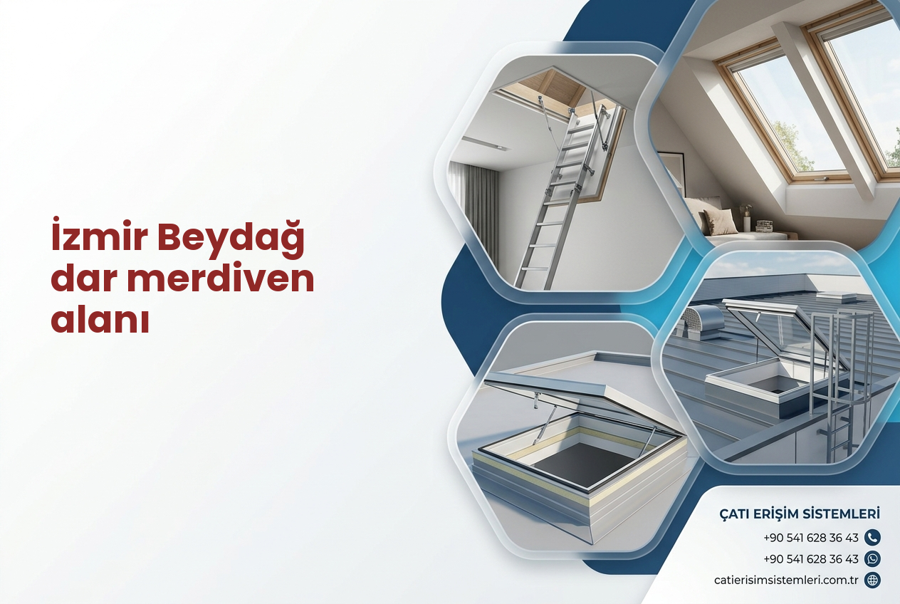 İzmir Beydağ dar merdiven alanı