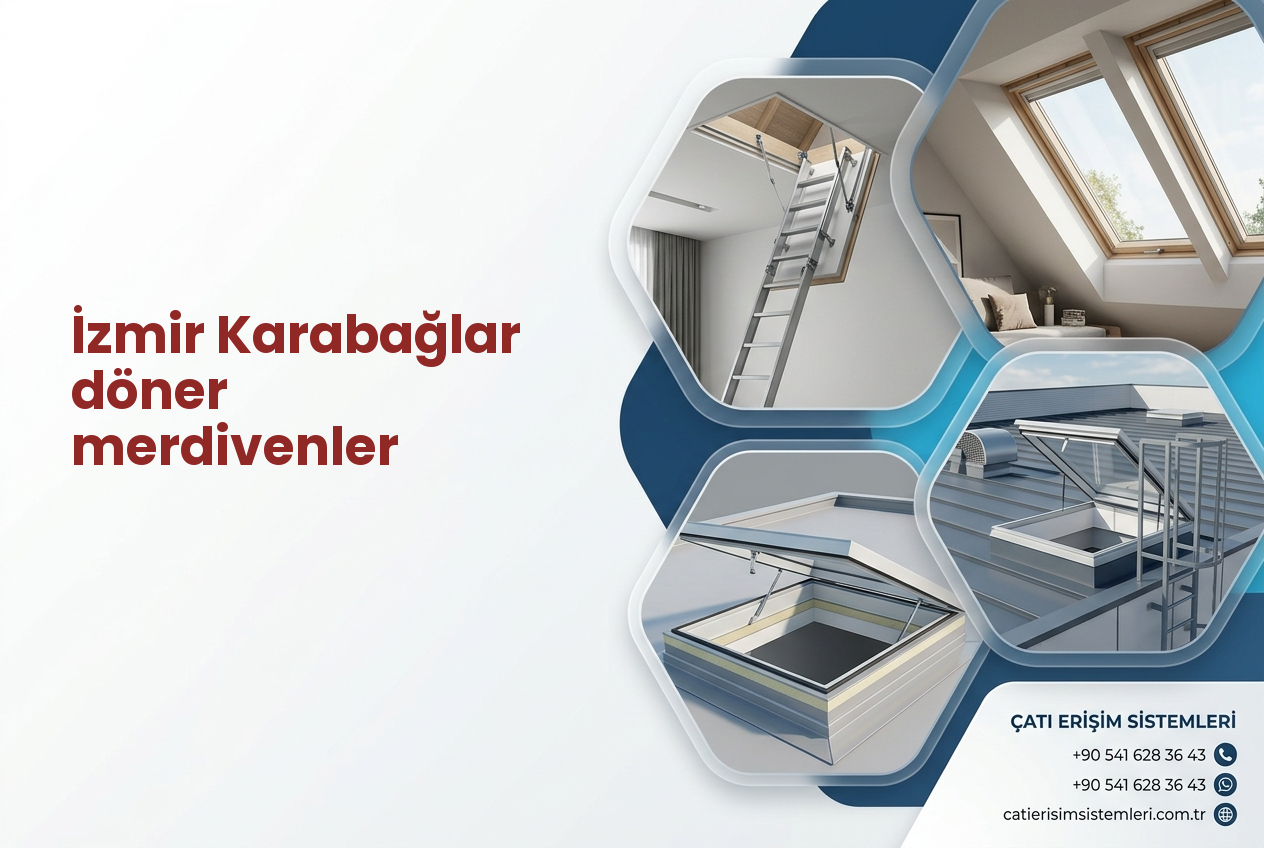 İzmir Karabağlar döner merdivenler