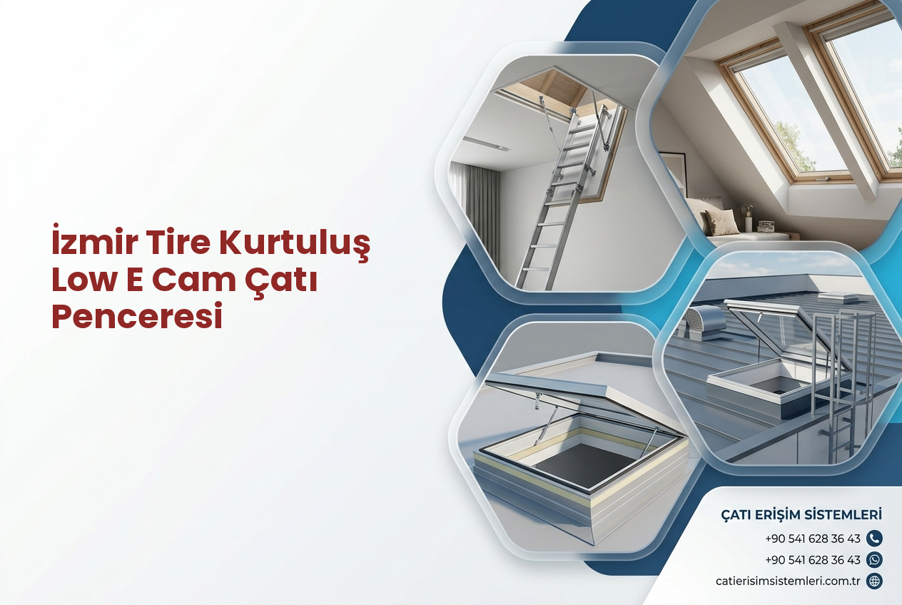 İzmir Tire Kurtuluş Low E Cam Çatı Penceresi