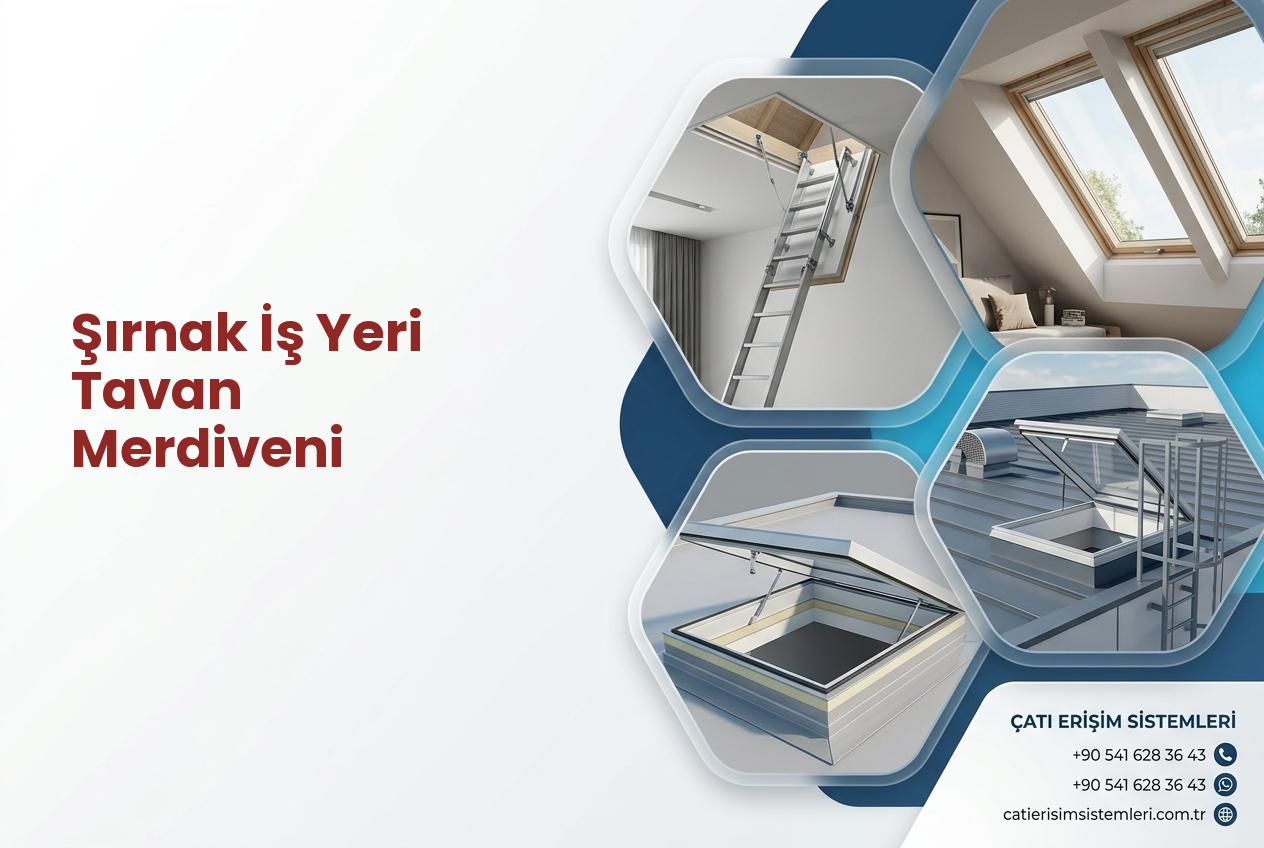 Şırnak İş Yeri Tavan Merdiveni