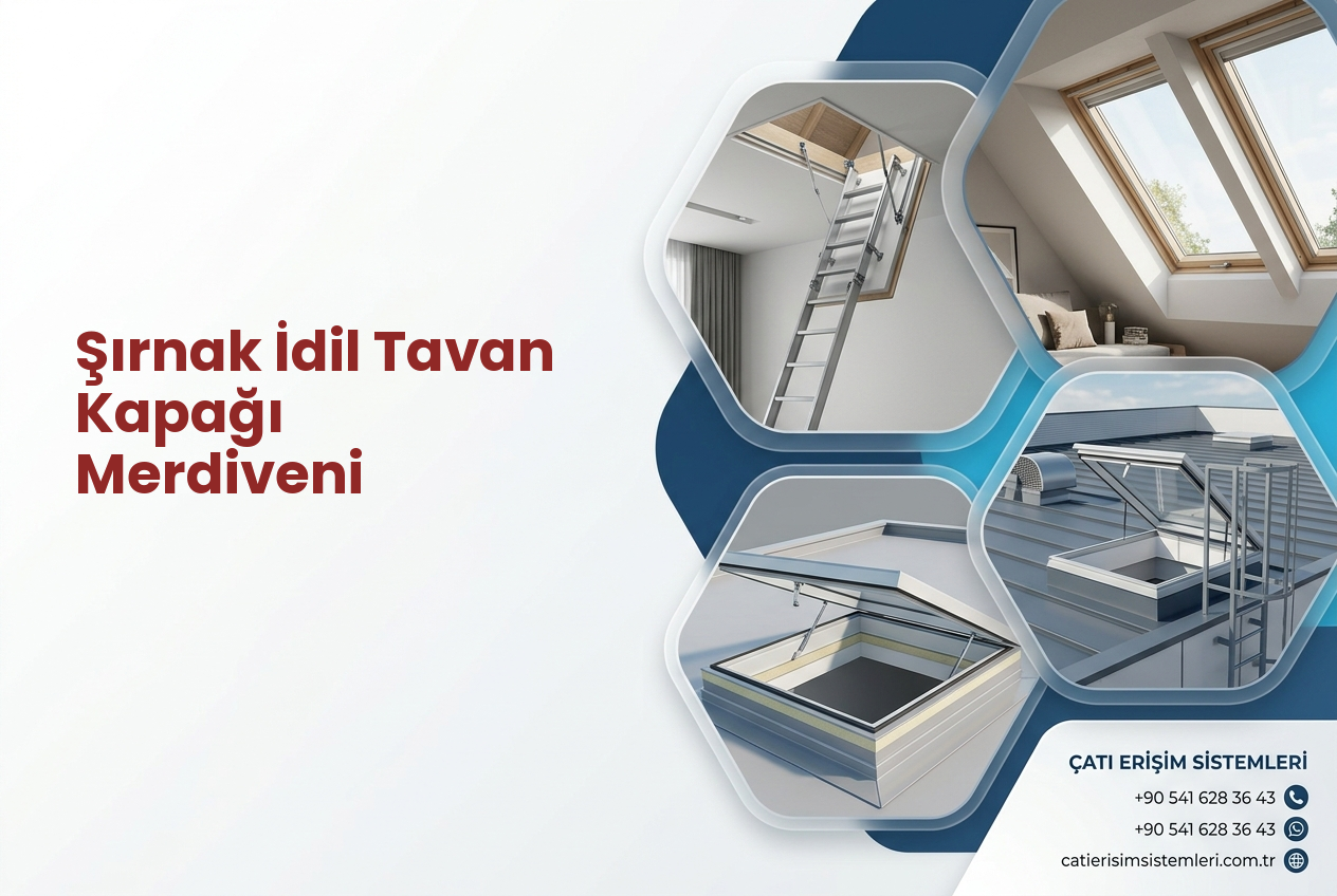 Şırnak İdil Tavan Kapağı Merdiveni
