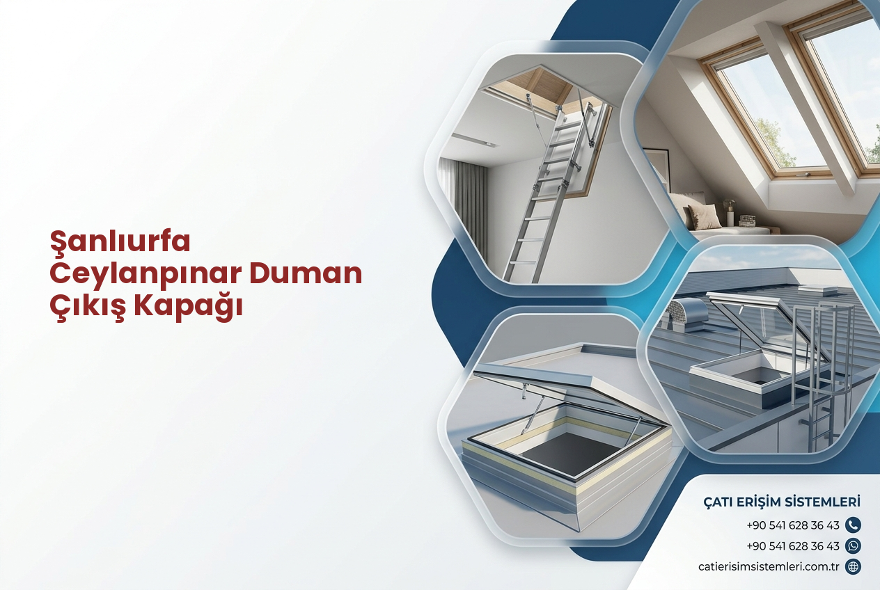Şanlıurfa Ceylanpınar Duman Çıkış Kapağı