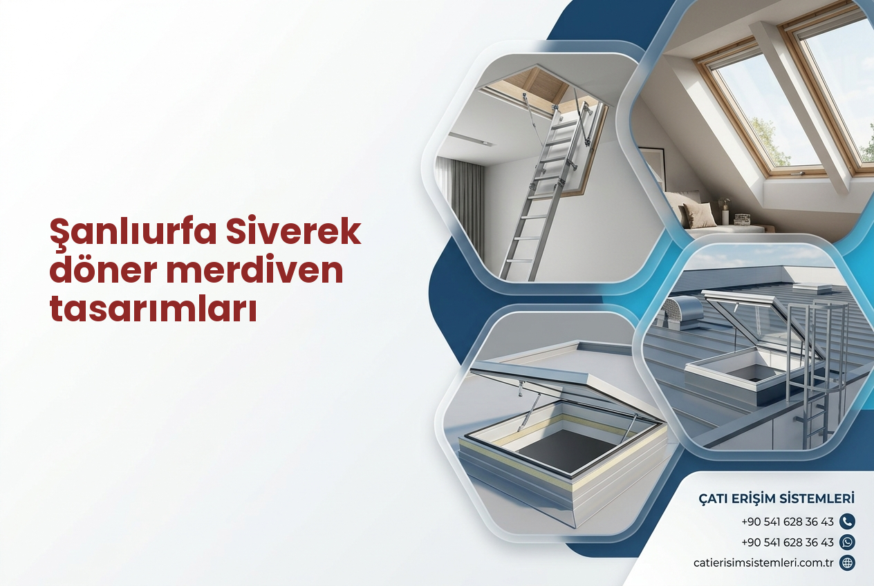 Şanlıurfa Siverek döner merdiven tasarımları