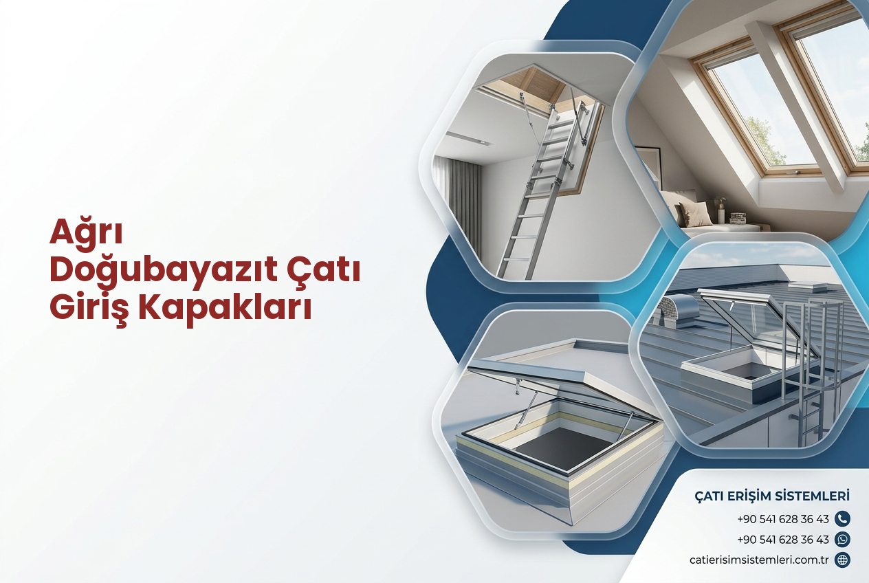 Ağrı Doğubayazıt Çatı Giriş Kapakları