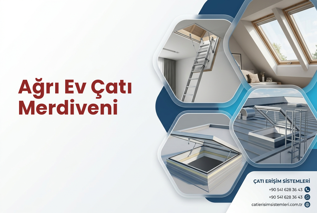 Ağrı Ev Çatı Merdiveni