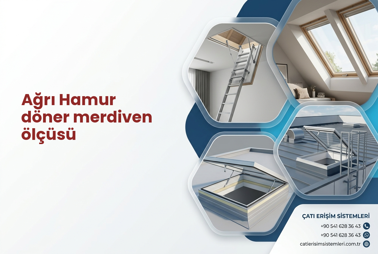 Ağrı Hamur döner merdiven ölçüsü