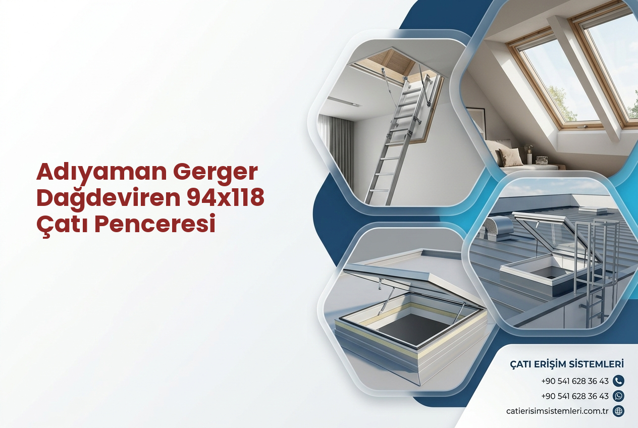 Adıyaman Gerger Dağdeviren 94x118 Çatı Penceresi