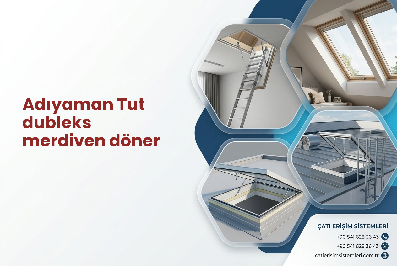 Adıyaman Tut dubleks merdiven döner