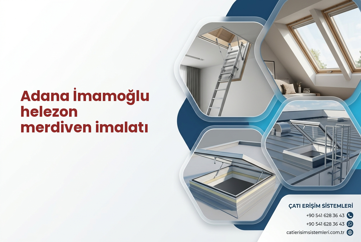 Adana İmamoğlu helezon merdiven imalatı