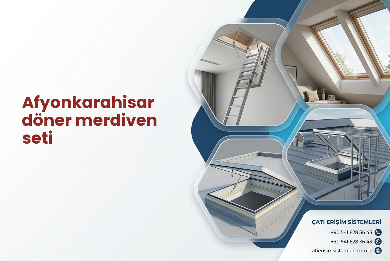Afyonkarahisar döner merdiven seti