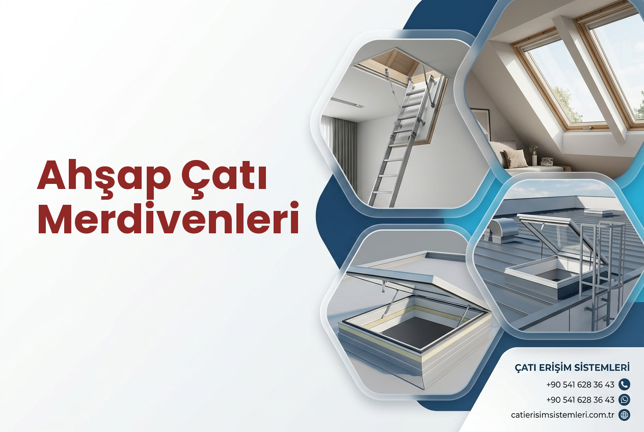 Ahşap Çatı Merdivenleri