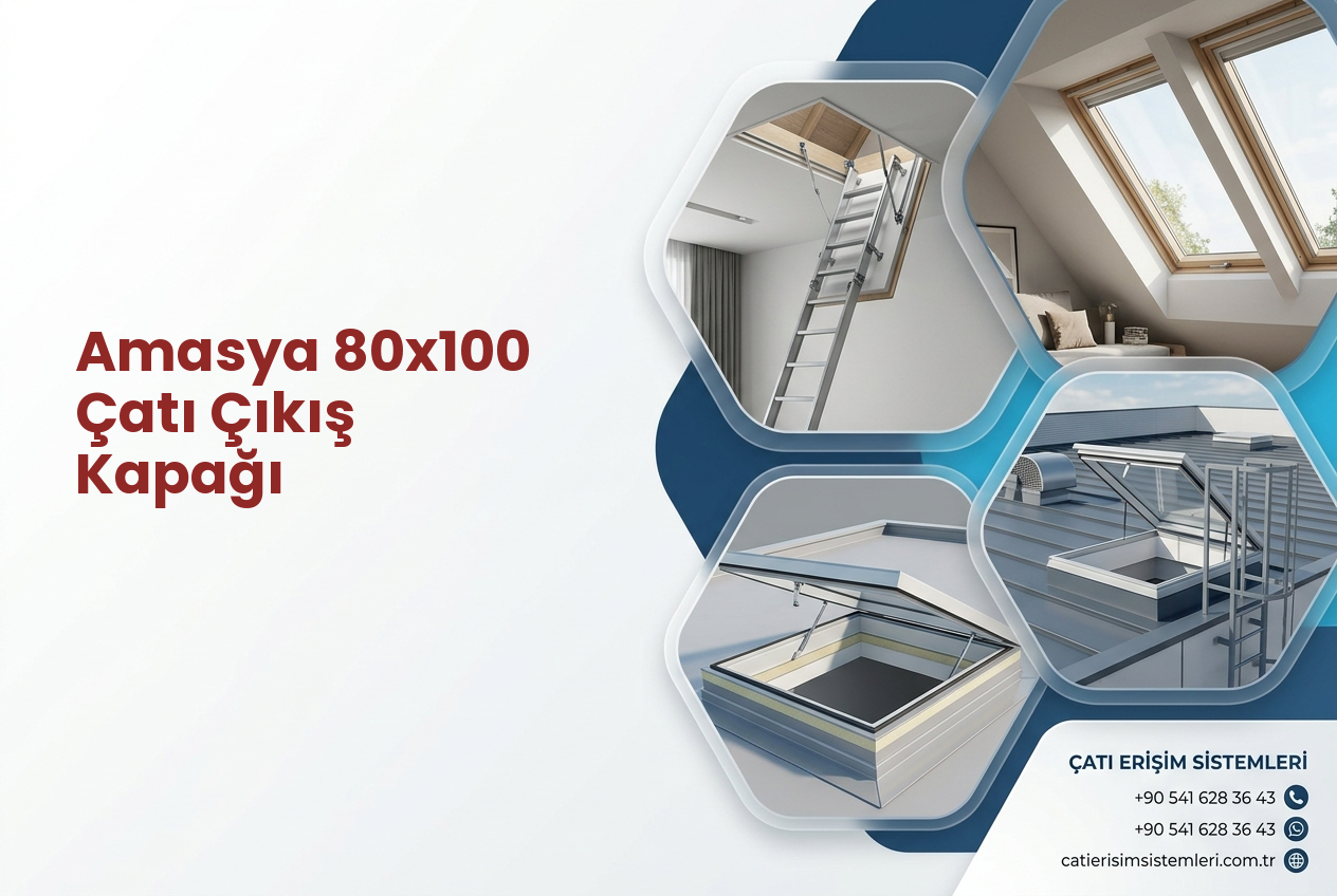 Amasya 80x100 Çatı Çıkış Kapağı