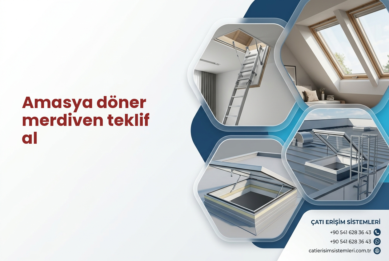 Amasya döner merdiven teklif al