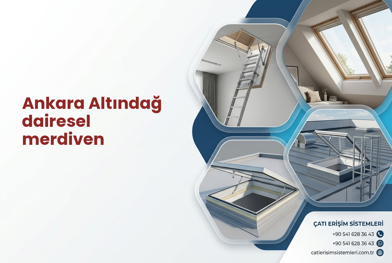 Ankara Altındağ dairesel merdiven