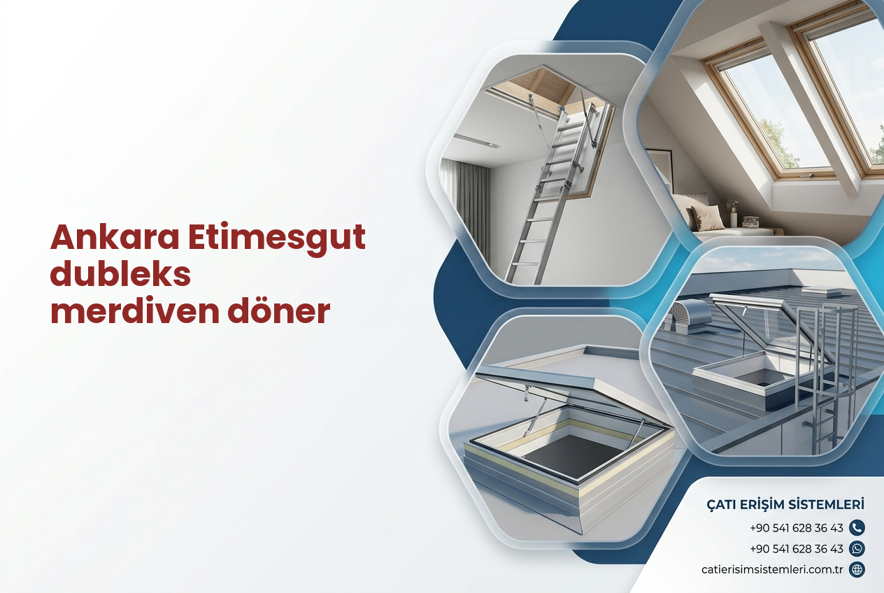 Ankara Etimesgut dubleks merdiven döner