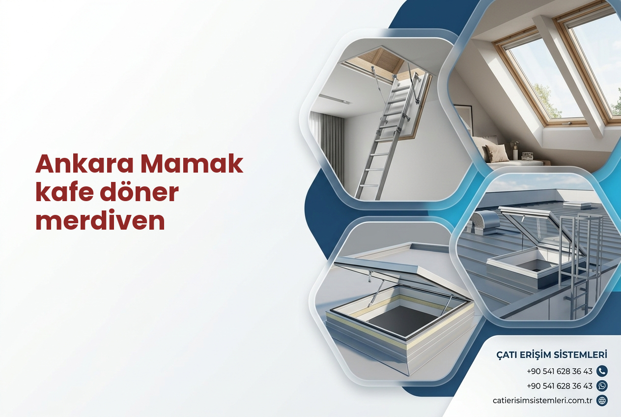 Ankara Mamak kafe döner merdiven
