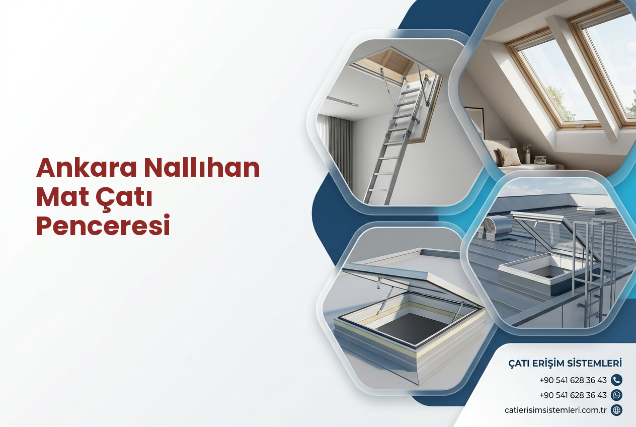 Ankara Nallıhan Mat Çatı Penceresi