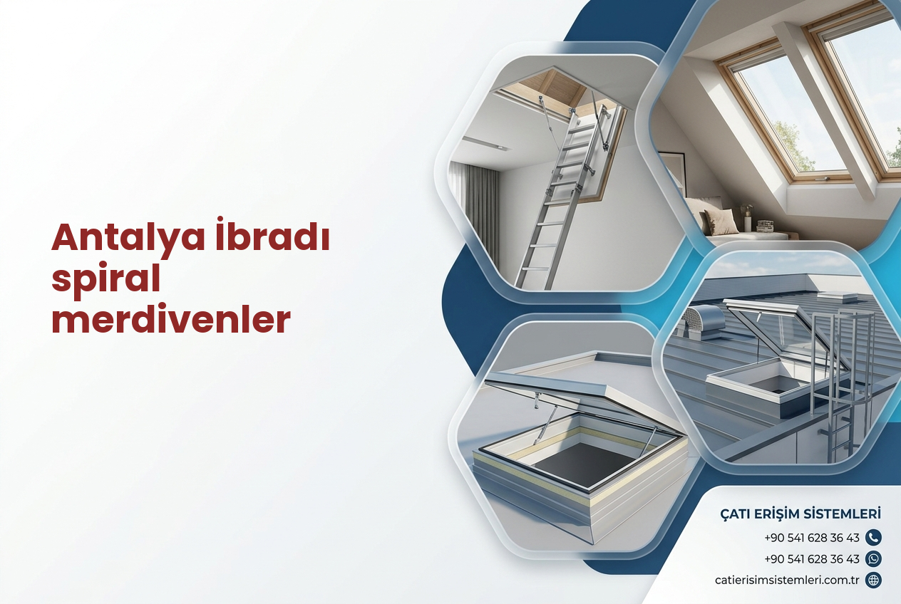 Antalya İbradı spiral merdivenler