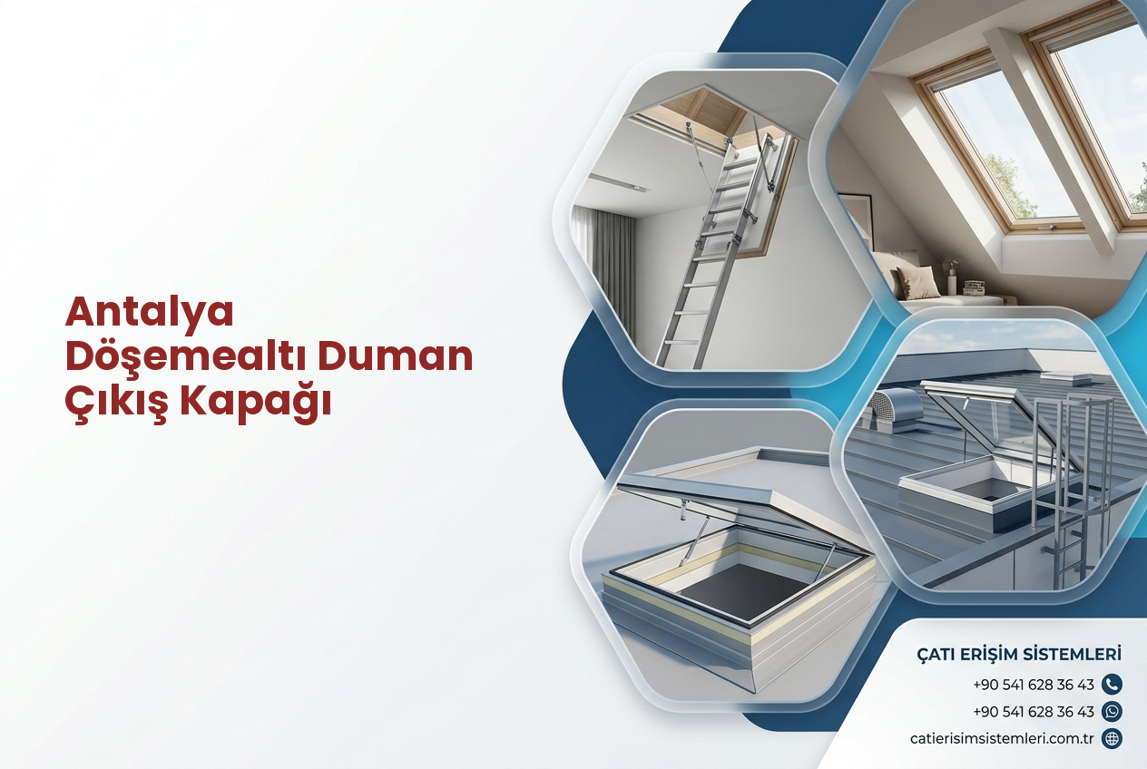 Antalya Döşemealtı Duman Çıkış Kapağı