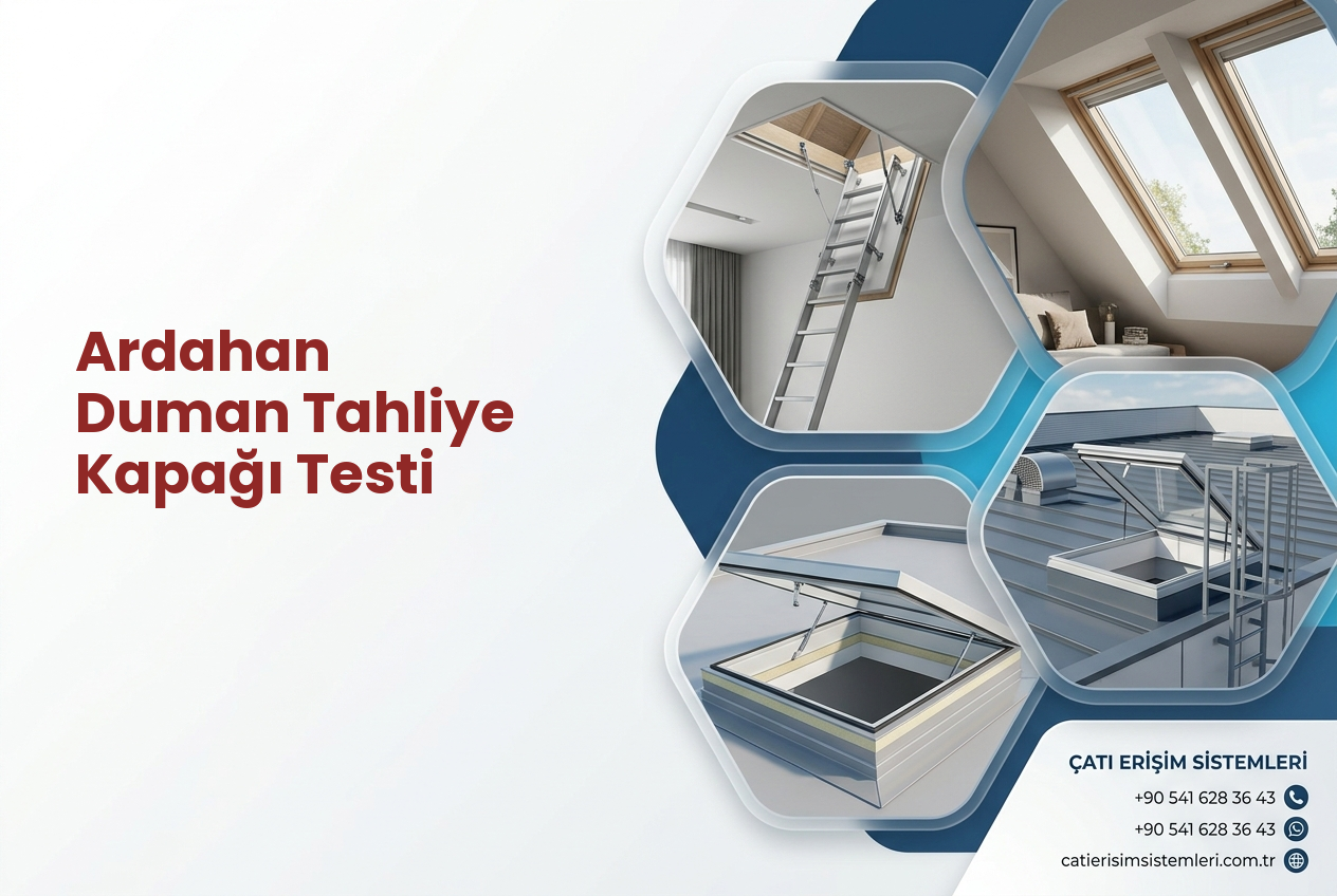Ardahan Duman Tahliye Kapağı Testi
