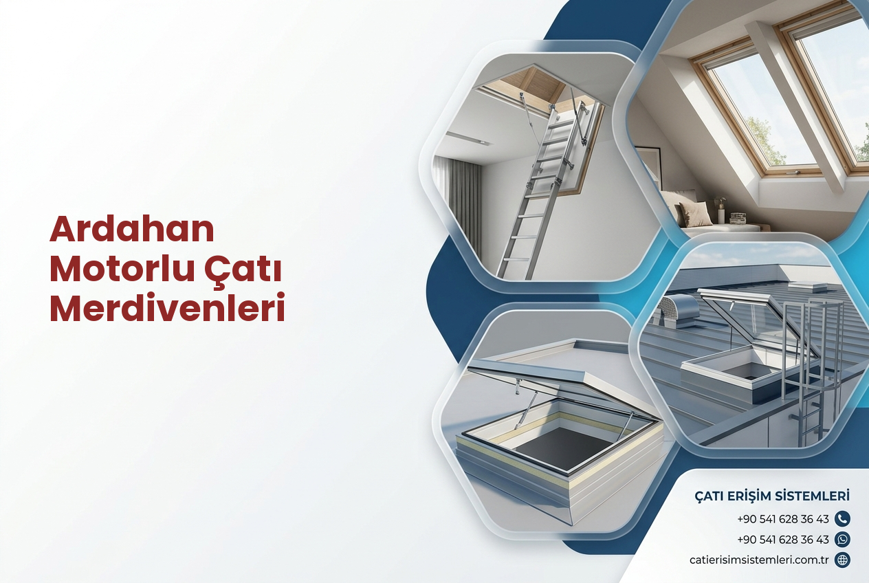 Ardahan Motorlu Çatı Merdivenleri