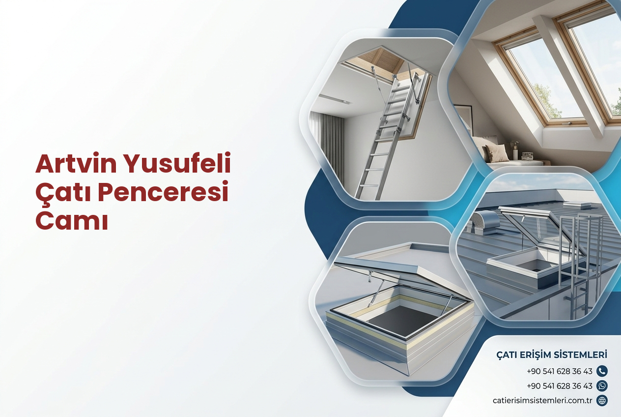 Artvin Yusufeli Çatı Penceresi Camı