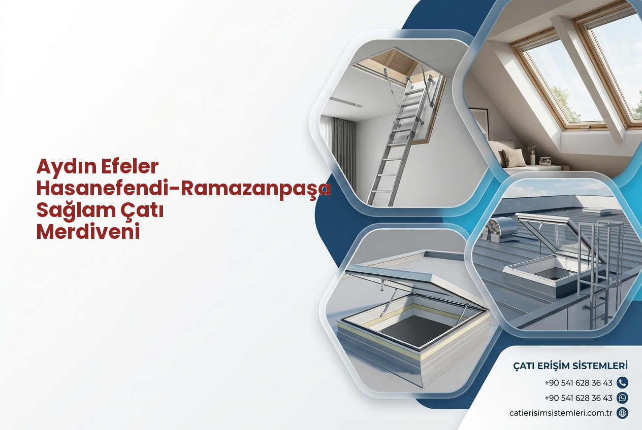 Aydın Efeler Hasanefendi-Ramazanpaşa Sağlam Çatı Merdiveni