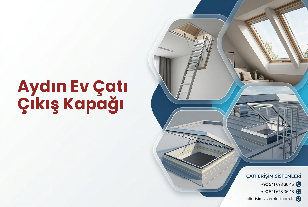 Aydın Ev Çatı Çıkış Kapağı