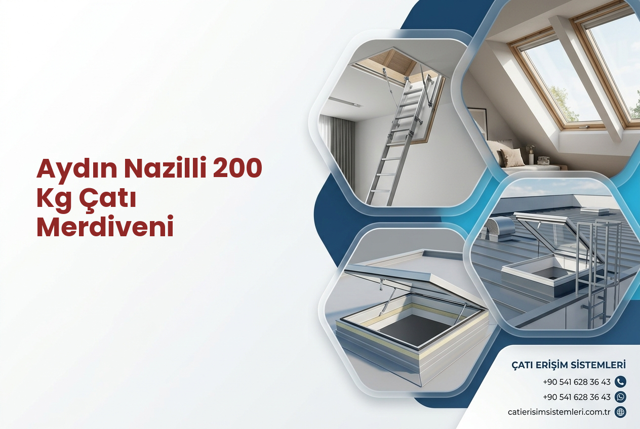 Aydın Nazilli 200 Kg Çatı Merdiveni