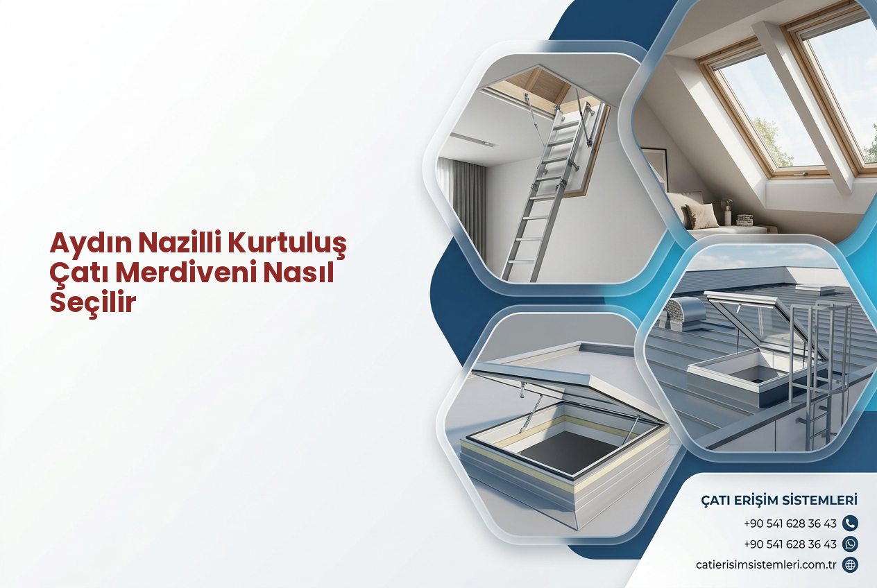 Aydın Nazilli Kurtuluş Çatı Merdiveni Nasıl Seçilir