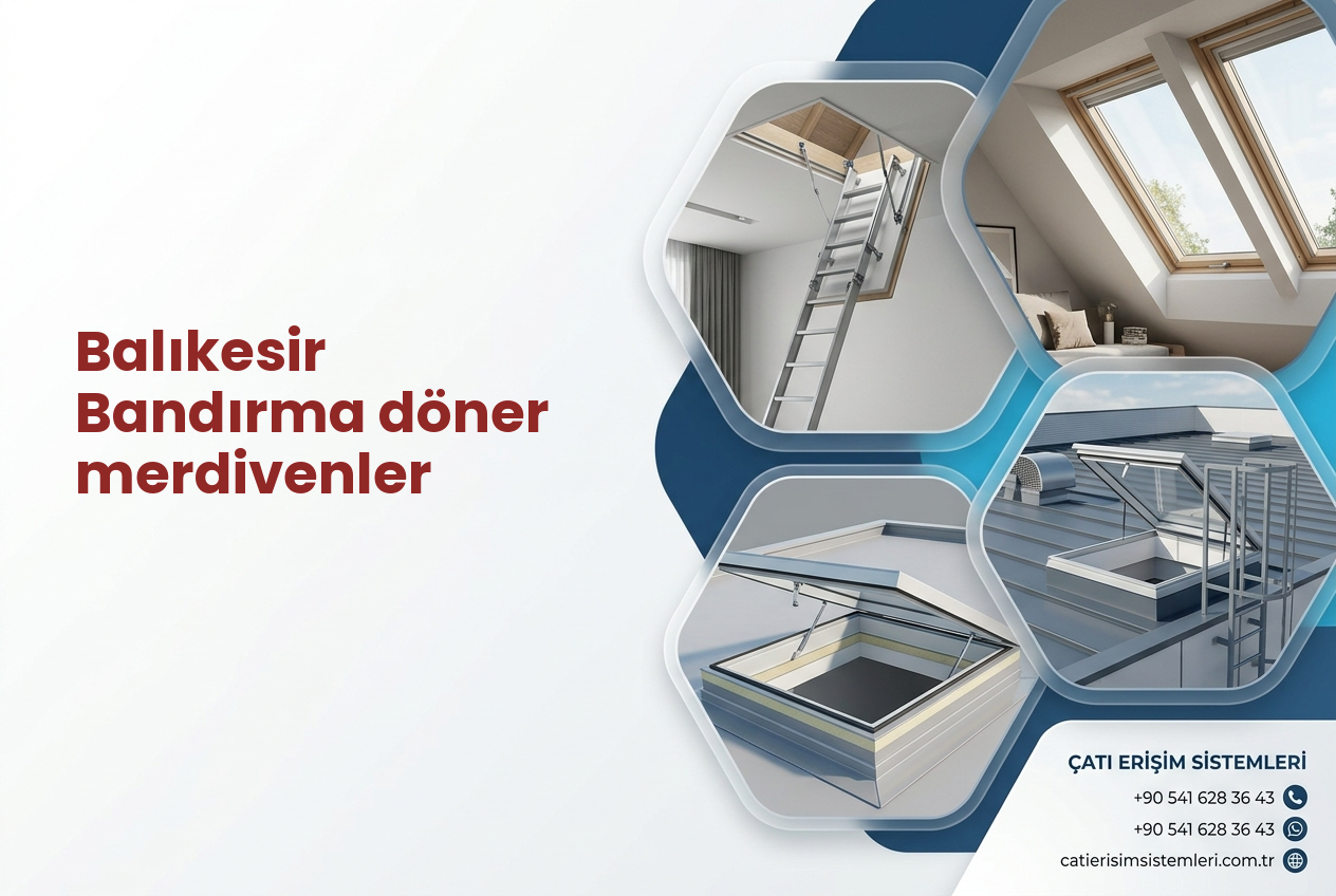 Balıkesir Bandırma döner merdivenler