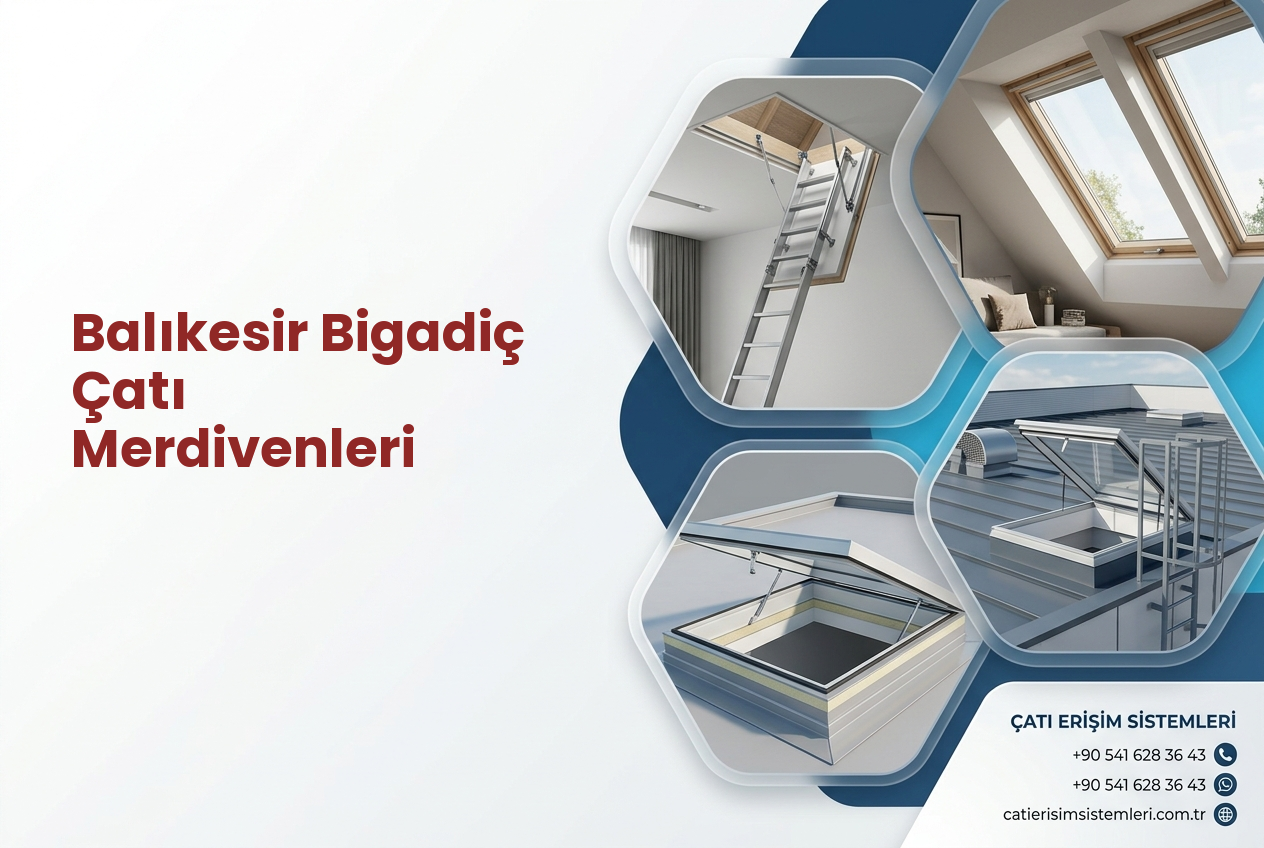 Balıkesir Bigadiç Çatı Merdivenleri