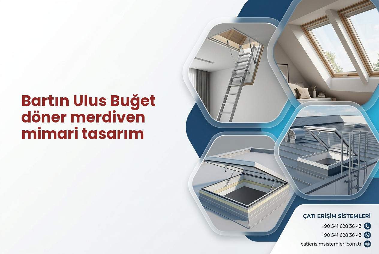 Bartın Ulus Buğet döner merdiven mimari tasarım