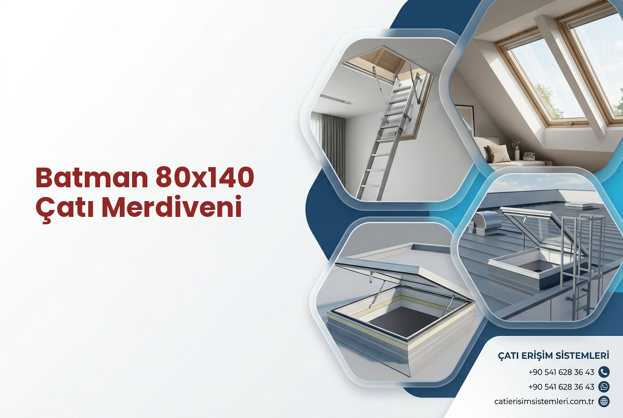 Batman 80x140 Çatı Merdiveni
