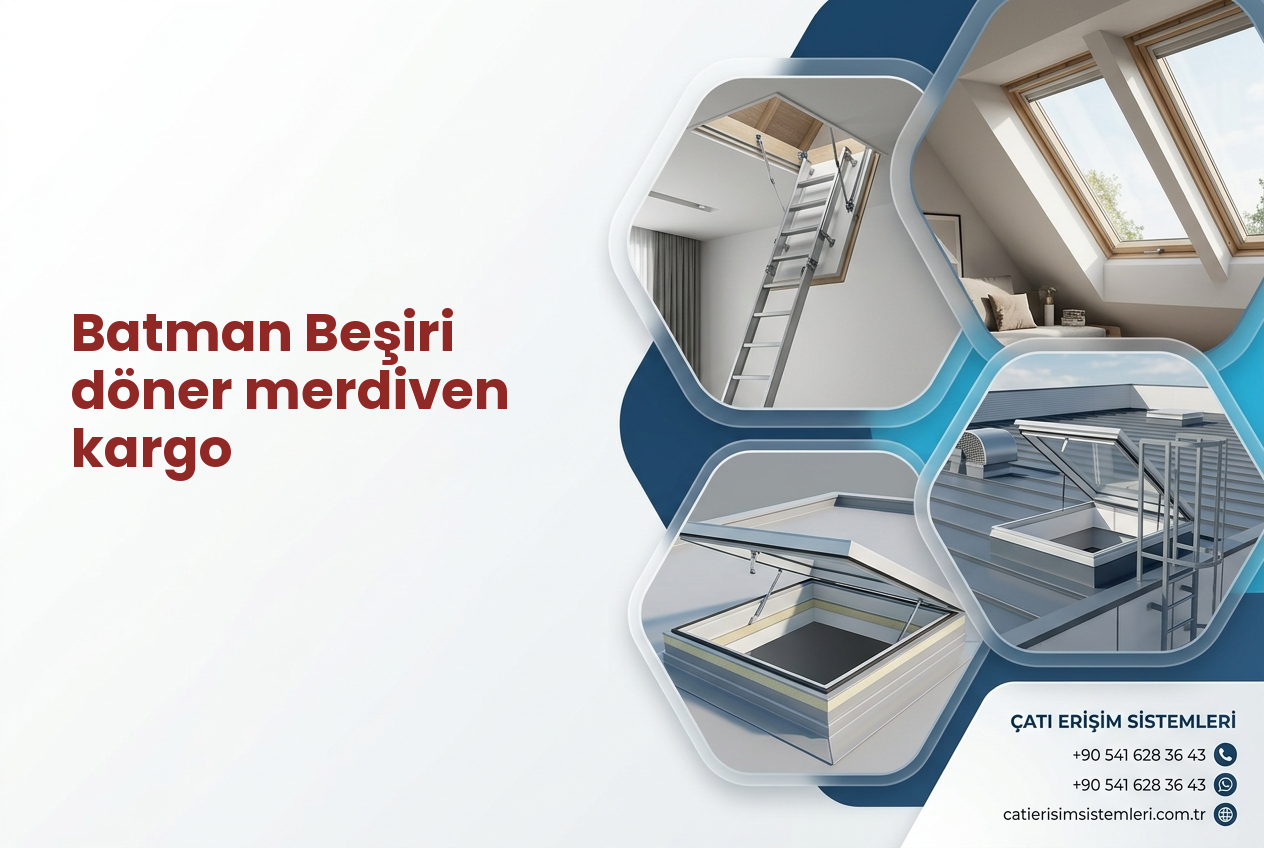 Batman Beşiri döner merdiven kargo
