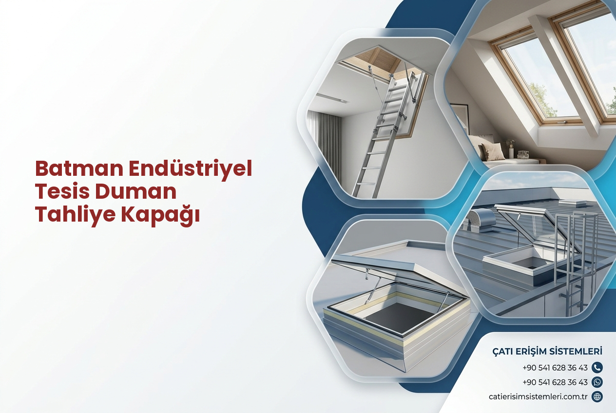 Batman Endüstriyel Tesis Duman Tahliye Kapağı